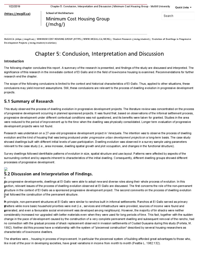Chapter 5 - Conclusion, Interpretation and Discussion | PDF | Evolution