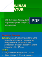 Persalinan Prematur Dan Postmatur