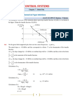 Control Systems: GATE Objective & Numerical Type Solutions