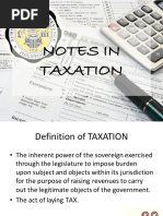 Taxation PDF