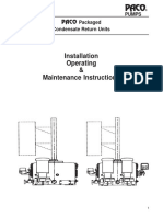 Installation Operating & Maintenance Instructions: Pumps Packaged Condensate Return Units