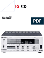 Grundig R 30 Owners Manual PDF