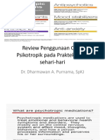 Review Penggunaan Obat Psikotropik Pada Praktek Klinis Sehari-Hari