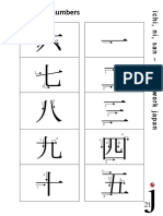 Numeralul in kanji
