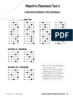 Objective Placement Test A PDF
