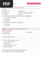 Reliance Health Insurance Pre Authorisation Form