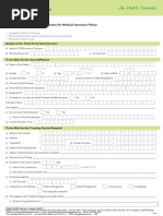 FHPL Pre Auth Form | PDF | Hospital | Surgery
