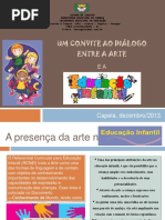 A Presença Da Arte Na Educação Infantil