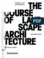 The Course of Landscape Architecture
