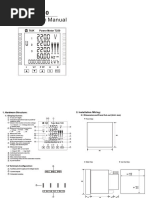 EOCR 3DM2-WRDUWZ User Manual | PDF | Relay | Alternating Current