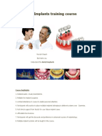 3 Day Dental Implants Training Course