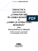 Vasile Molan Didactica Disciplinelor PDF