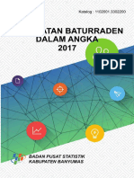 Kecamatan Baturraden Dalam Angka 2017