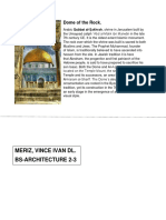 Meriz, Vince Ivan Dl. Bs-Architecture 2-3: Dome of The Rock