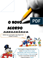 Língua portuguesa e o novo Acordo Ortográfico