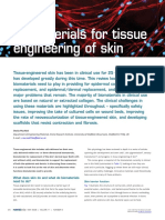 Biomaterials For Tissue Engineering of Skin: What Does Skin Do and What Do Biomaterials Need To Do?