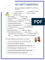 Conjuctions and Connectors Grammar Drills Oneonone Activities Warmers Coolers 2233