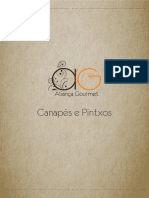 Canapés e Pintxos Aliança Gourmet