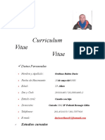 Curriculum Rubén Darío Orellano