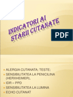 Lp 11 Indicatori Ai Starii Cutanate