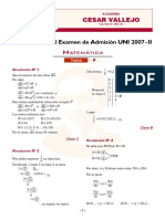 Solucionario Matematica 2007 II PDF