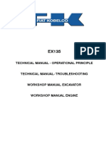 Fiat Kobelco Ex135 Service Manual PDF