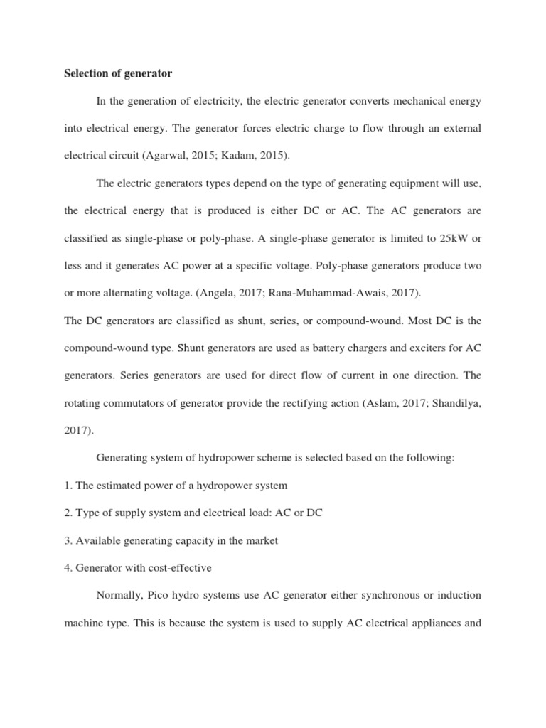 RRL PDF Electric Generator Direct Current
