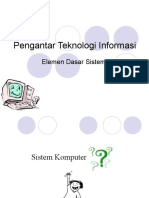 Elemen Sistem Komputer