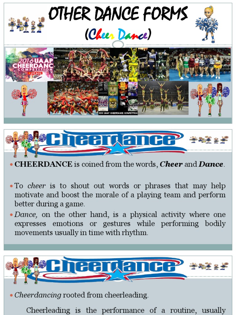Understanding Cheerdance Essentials | PDF | Cheerleading | Gymnastics