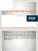 4 X 400 Metros Planos Eduardo Paillacar