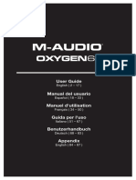 User Guide: Oxygen 61 Keyboard Manual