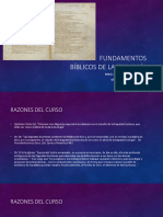 Fundamentos Bíblicos de La Teología