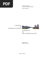 A Dialética Da Organização Espacial. Ok