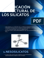 Clasificación Estructural de Los Silicatos 