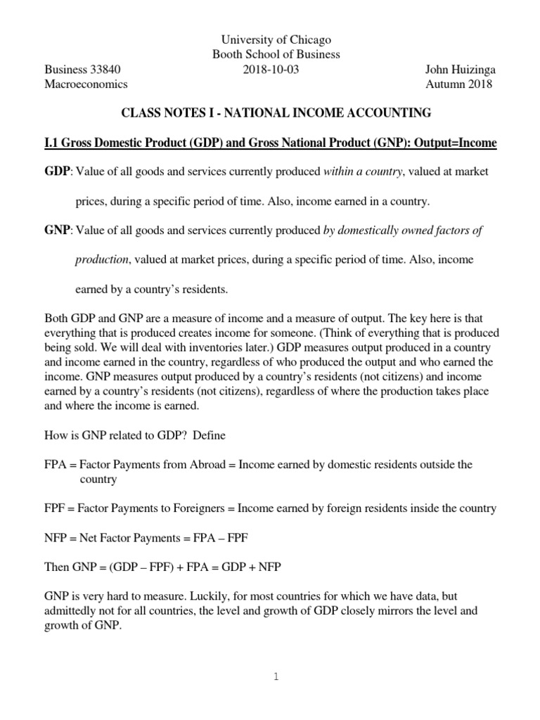 Gross National Product, GNP Definition, Formula & Example - Video & Lesson  Transcript