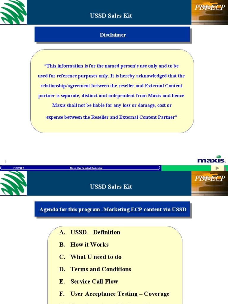 USSD Sales Guide for Resellers | PDF | Digital Technology | Mobile ...