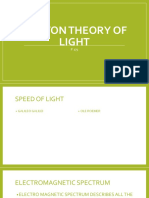 Photon Theory of Light