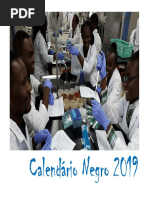 Calendário Negro - Janeiro 2019