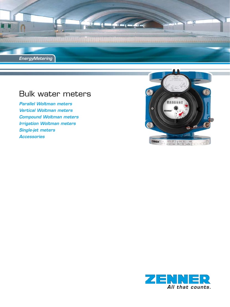 CAT Bulk-Water-Meters EN PDF | PDF | Flow Measurement | Calibration
