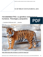 Heredabilidad FAQ_ La Genética Conductual en Humanos. Psicología y Psiquiatría _ Fox News