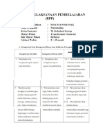 RPP Transformasi (Refleksi)