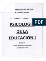 Cuadernillo Psicología de La Edu. 1