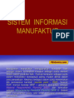 Sistem Informasi Manufaktur