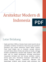 Arsitektur Modern Di Indonesia