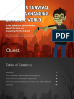 A Zombie's Survival Guide in A Changing Database World