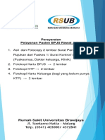 Persyaratan Pelayanan Pasien BPJS Rawat Jalan di RS UB Malang