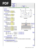 Design of Concentrically Loaded Isolated Footing According To ACI 318-08