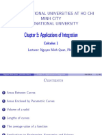 Chapter 5: Applications of Integration: Vietnam National Universities at Ho Chi Minh City International University