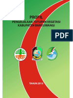 Profil - Tutup - Vegetasi Kab Banyuwangi 2013