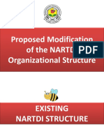 Proposed NARTDI Organizational Structure